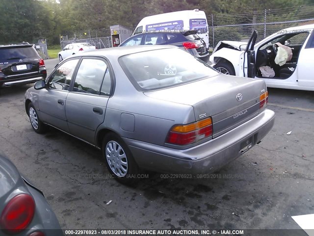 1NXAE09B5SZ327866 - 1995 TOYOTA COROLLA LE/DX 灰色 照片 3