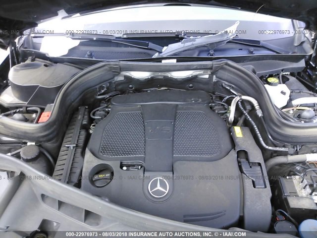 WDCGG8JB5DG151660 - 2013 MERCEDES-BENZ GLK 350 4MATIC BLACK photo 10