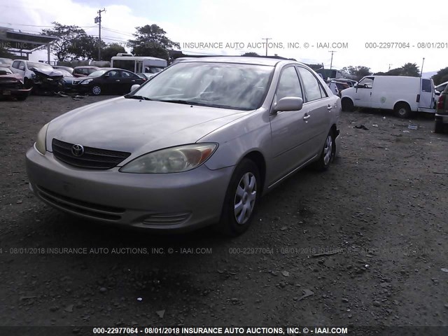 4T1BE32K74U310957 - 2004 TOYOTA CAMRY LE/XLE/SE 金色 照片 2