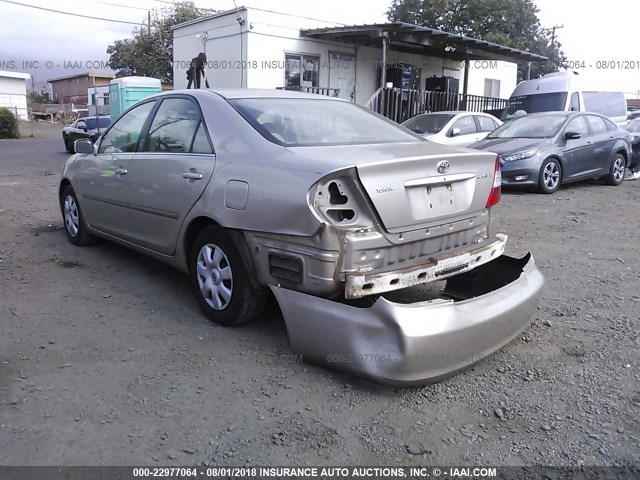4T1BE32K74U310957 - 2004 TOYOTA CAMRY LE/XLE/SE 金色 照片 3