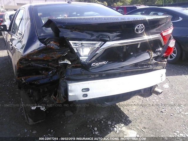 4T1BF1FK3FU929439 - 2015 TOYOTA CAMRY LE/XLE/SE/XSE 黑色 照片 6