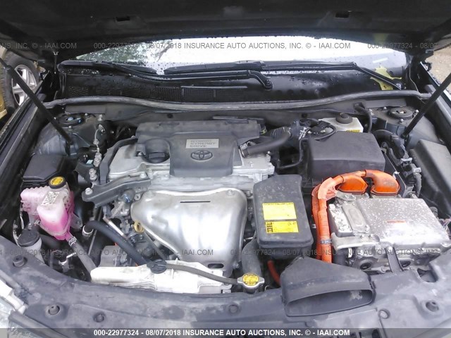 4T1BD1FKXEU141262 - 2014 TOYOTA CAMRY HYBRID/LE/XLE 蓝色 照片 10