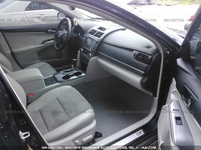 4T1BD1FKXEU141262 - 2014 TOYOTA CAMRY HYBRID/LE/XLE 蓝色 照片 5