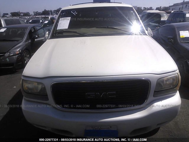 1GKEK13R8XR900302 - 1999 GMC DENALI WHITE photo 6