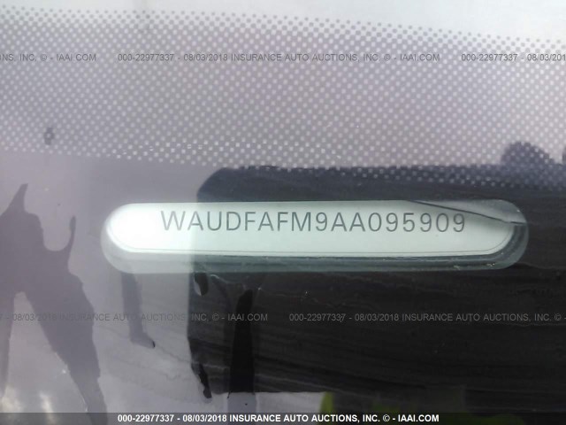 WAUDFAFM9AA095909 - 2010 AUDI A3 PREMIUM BLACK photo 9