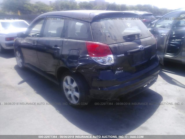 2T1KY32E03C095519 - 2003 TOYOTA COROLLA MATRIX XRS BLACK photo 3
