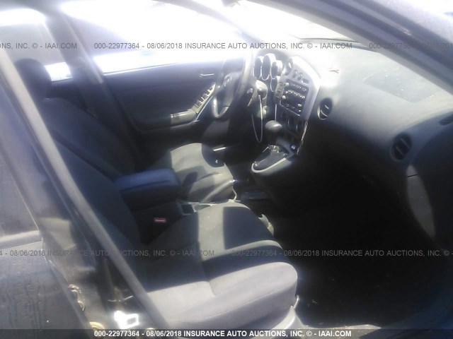 2T1KY32E03C095519 - 2003 TOYOTA COROLLA MATRIX XRS BLACK photo 5