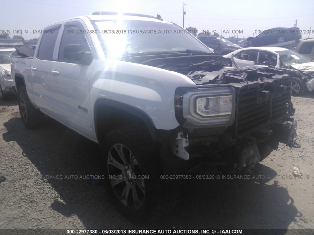 3GTU2NEC3HG179590 - 2017 GMC SIERRA K1500 SLT WHITE photo 1