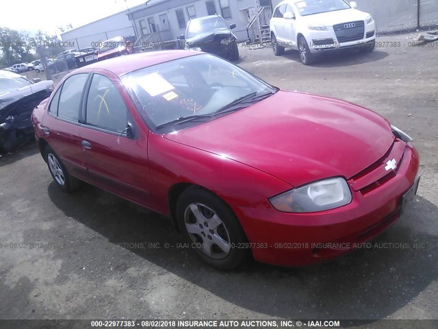 1G1JF52F647357660 - 2004 CHEVROLET CAVALIER LS RED photo 1