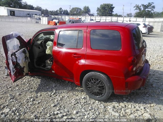 3GNCA13B09S608398 - 2009 CHEVROLET HHR LS Qırmızı foto 3