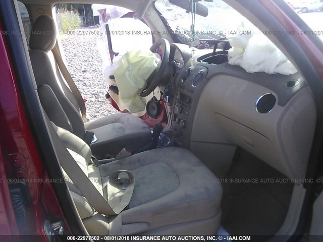 3GNCA13B09S608398 - 2009 CHEVROLET HHR LS Qırmızı foto 5