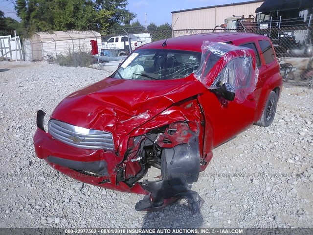 3GNCA13B09S608398 - 2009 CHEVROLET HHR LS Qırmızı foto 6