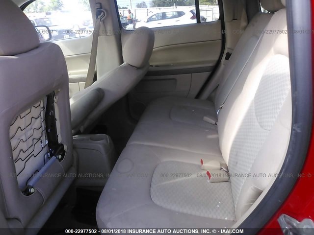 3GNCA13B09S608398 - 2009 CHEVROLET HHR LS Qırmızı foto 8