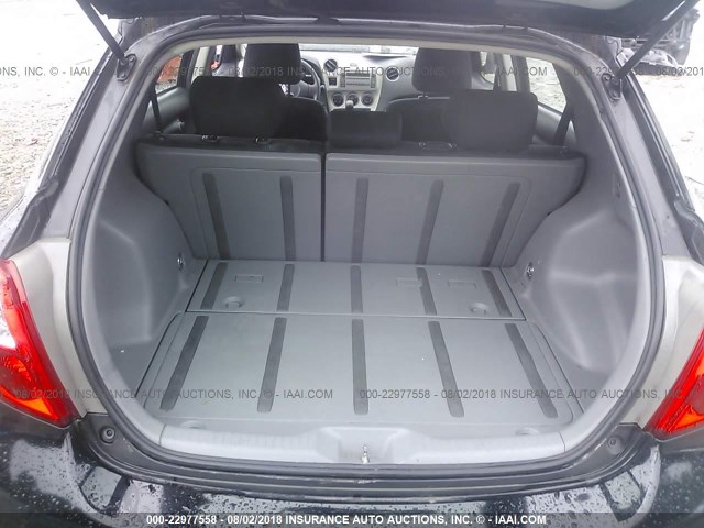 2T1KU4EE2AC192487 - 2010 TOYOTA COROLLA MATRIX  BLACK photo 6