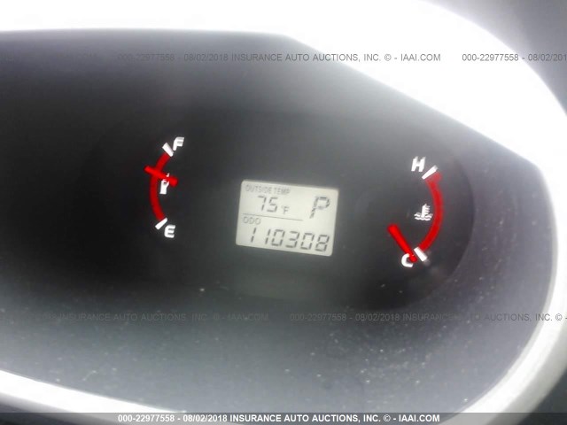 2T1KU4EE2AC192487 - 2010 TOYOTA COROLLA MATRIX  BLACK photo 7