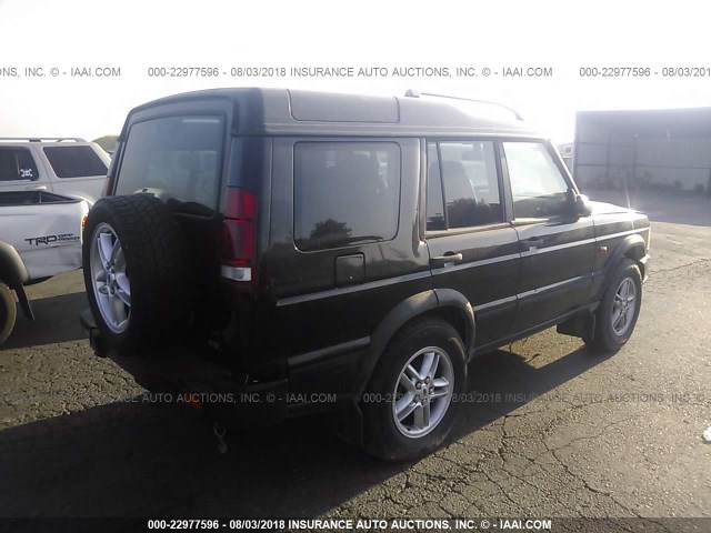 SALTY12412A768622 - 2002 LAND ROVER DISCOVERY II SE BLACK photo 4