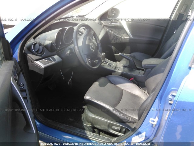 JM1BL1W76C1607397 - 2012 MAZDA 3 I BLUE photo 5