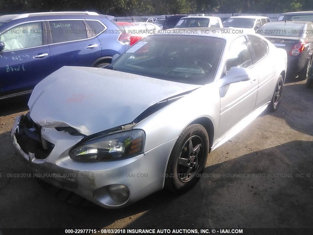 2G2WS522441130197 - 2004 PONTIAC GRAND PRIX GT2 SILVER photo 2