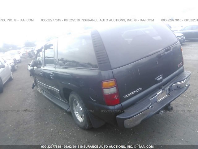 1GKFK16Z33J124511 - 2003 GMC YUKON XL K1500 GRAY photo 3