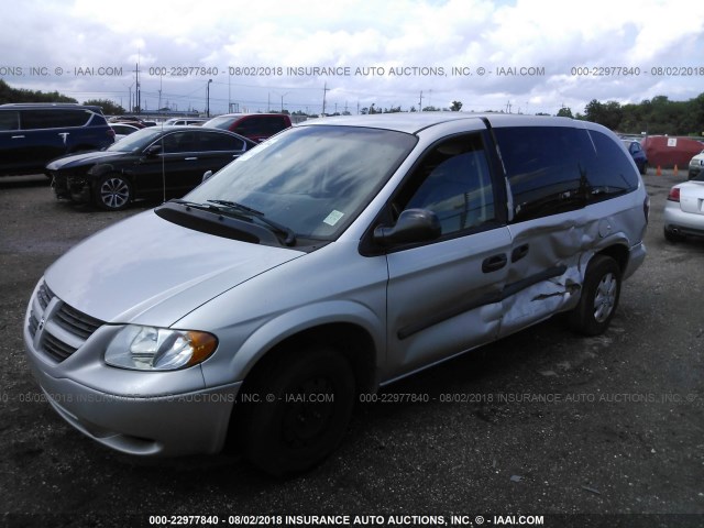 1D4GP24R96B504285 - 2006 DODGE GRAND CARAVAN SE SILVER photo 6