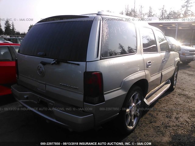 1GYEK63N75R156334 - 2005 CADILLAC ESCALADE LUXURY TAN photo 4