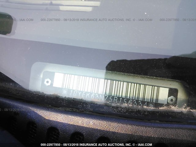 1GYEK63N75R156334 - 2005 CADILLAC ESCALADE LUXURY Qəhvəyi foto 9