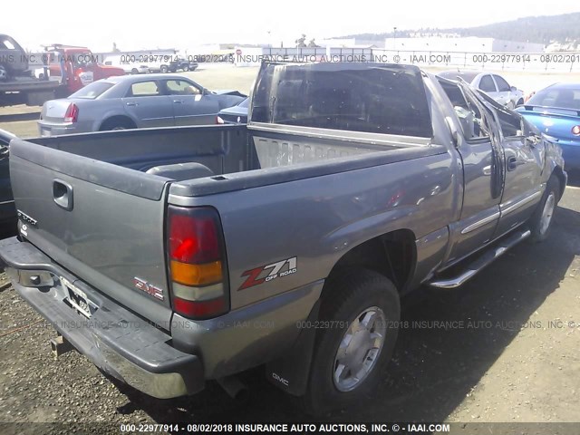 1GTEK19T27Z144092 - 2007 GMC NEW SIERRA K1500 SILVER photo 4