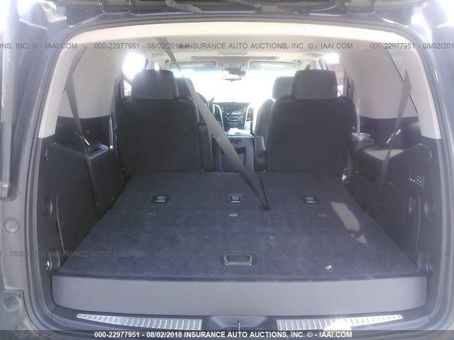 1GYS3BKJ1JR347863 - 2018 CADILLAC ESCALADE LUXURY Schwarz Foto 8