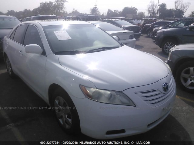 4T1BE46K07U718365 - 2007 TOYOTA CAMRY NEW GENERAT CE/LE/XLE/SE WHITE photo 1