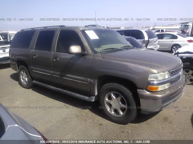 1GNEC16T03J158591 - 2003 CHEVROLET SUBURBAN C1500 თაფლისფერი ფოტო 1