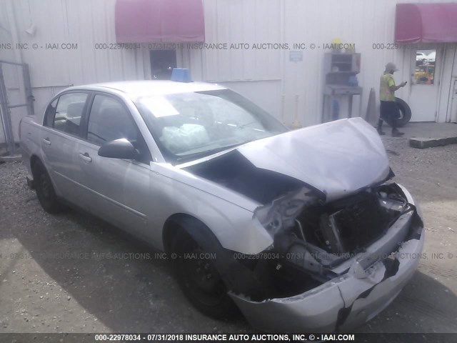 1G1ZS58N28F102352 - 2008 CHEVROLET MALIBU LS SILVER photo 1