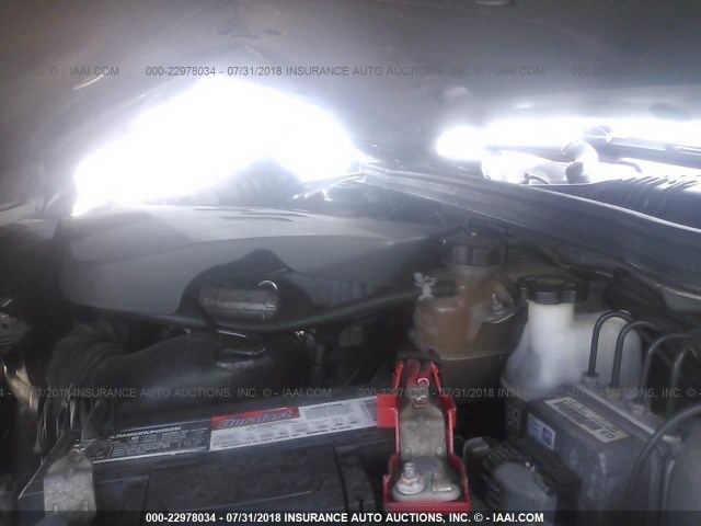 1G1ZS58N28F102352 - 2008 CHEVROLET MALIBU LS SILVER photo 10