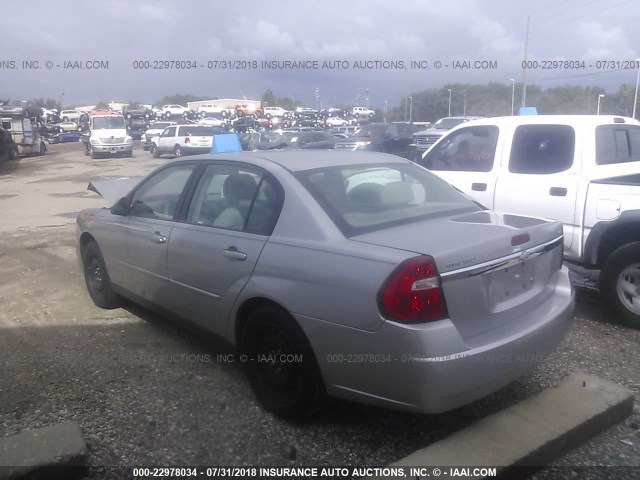 1G1ZS58N28F102352 - 2008 CHEVROLET MALIBU LS SILVER photo 3