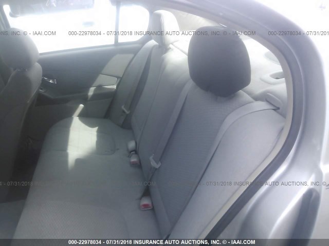 1G1ZS58N28F102352 - 2008 CHEVROLET MALIBU LS SILVER photo 8