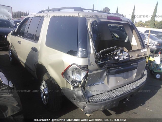 1FMZU62E44ZB35678 - 2004 FORD EXPLORER XLS/XLS SPORT GOLD photo 3