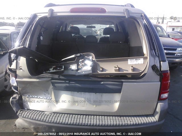 1FMZU62E44ZB35678 - 2004 FORD EXPLORER XLS/XLS SPORT GOLD photo 6