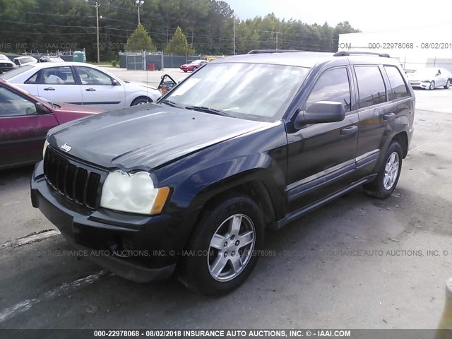 1J4GS48K76C193061 - 2006 JEEP GRAND CHEROKEE LAREDO/COLUMBIA/FREEDOM 黑色 照片 2