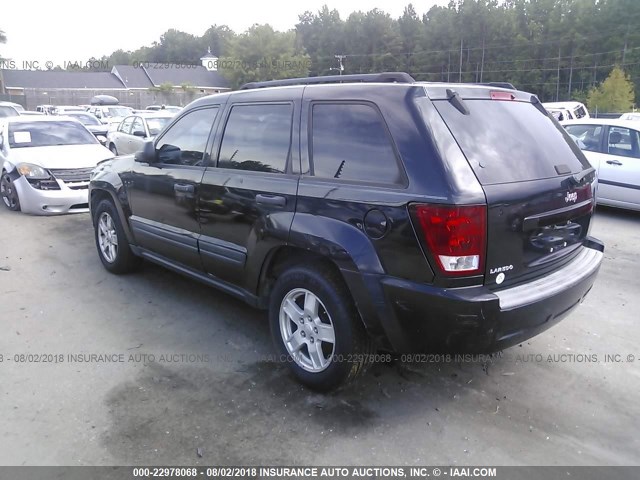 1J4GS48K76C193061 - 2006 JEEP GRAND CHEROKEE LAREDO/COLUMBIA/FREEDOM 黑色 照片 3