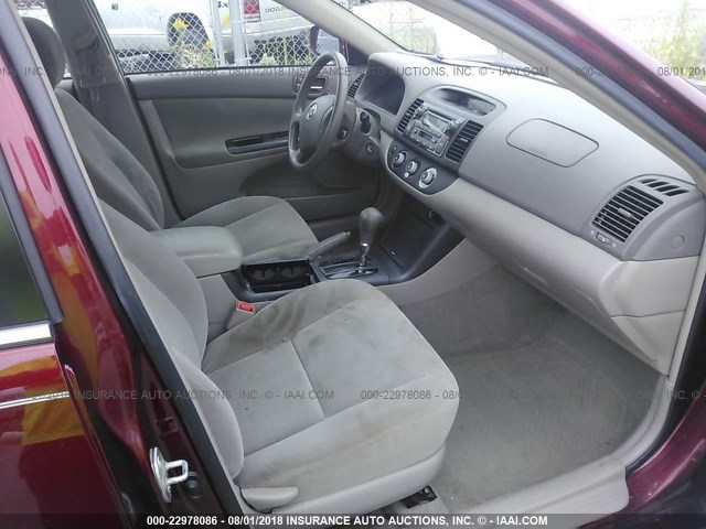 4T1BE32K56U129066 - 2006 TOYOTA CAMRY LE/XLE/SE 红色 照片 5