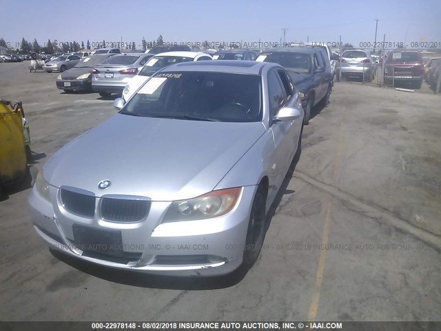 WBAVC53588FZ82190 - 2008 BMW 328 I SULEV SILVER photo 2