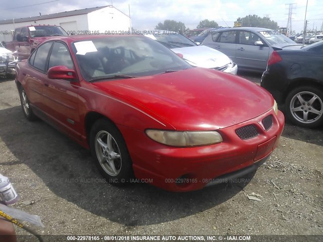 1G2WR5219YF179087 - 2000 PONTIAC GRAND PRIX GTP RED photo 1