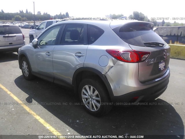 JM3KE4CE8D0137922 - 2013 MAZDA CX-5 TOURING GRAY photo 3