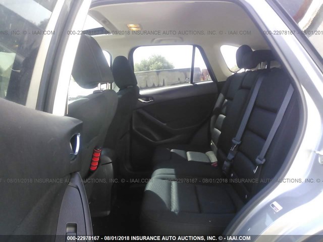 JM3KE4CE8D0137922 - 2013 MAZDA CX-5 TOURING GRAY photo 8