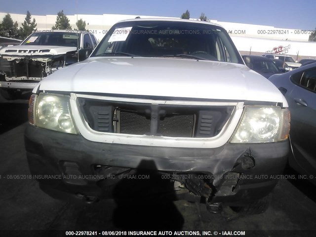 1FMZU72E55ZA76020 - 2005 FORD EXPLORER XLS/XLS SPORT WHITE photo 6