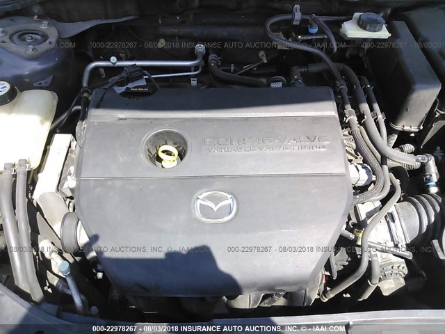 JM1BK324761439896 - 2006 MAZDA 3 S SILVER photo 10