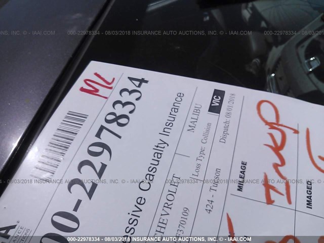 1G1ZB5E04CF370109 - 2012 CHEVROLET MALIBU LS Boz foto 7