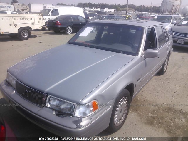 YV1KS9604V1107479 - 1997 VOLVO 960 SILVER photo 2