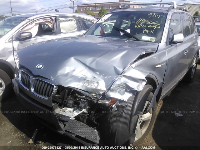 WBXPA73444WC40633 - 2004 BMW X3 2.5I GRAY photo 6