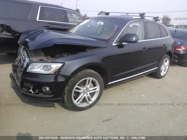 WA1LFAFPXEA047067 - 2014 AUDI Q5 PREMIUM PLUS BLACK photo 2