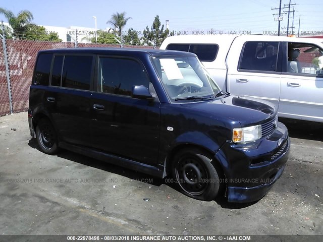 JTLKT334350214752 - 2005 TOYOTA SCION XB Tünd mavi foto 1